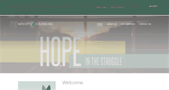 Desktop Screenshot of newcitycounseling.com